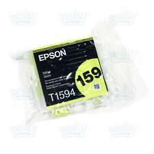 Genuine Epson 159 Yellow Ink Cartridge T1594 T159420 T159 Stylus Photo R2000 picture