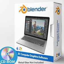 Blender 2023 - PRO 3D Graphic Design - Animation & Video Game Creation Software picture