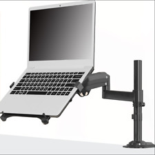 Laptop Mount with Adjustable Tray for 10-17” Notebook, Full Motion Arm with VESA picture