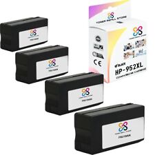 4PK TRS 952XL Black HY Compatible for HP OfficeJet 7740 8702 8715 Ink Cartridge picture