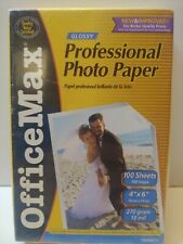 Office Max Professional Photo Paper 40 Sheets 4 x 6 Glossy New And Improved picture