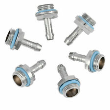 New 6 Pcs Barb Fittings Connector Replacement Parts For Water Tank Cooling k picture