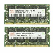 Hynix 4GB 2x 2GB 1GB DDR2 667MHz PC2-5300S 200Pin SODIMM Laptop Memory SDRAM AB picture