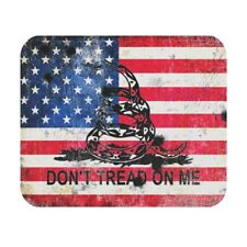 Distressed American and Gadsden Flag composition Print on Mouse Pad picture