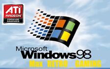 Windows 95 98 XP DOS CUSTOM RETRO Gaming  P4m 1.8  IBM THINKPAD loaded & ready picture