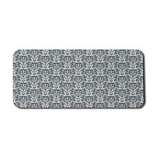 Ambesonne Black and White Rectangle Non-Slip Mousepad, 35