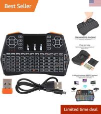 Multifunctional 2.4GHz Wireless Keyboard with Touchpad and LED Backlight picture