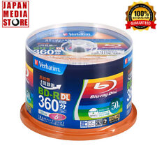 Verbatim Blank Blu-ray BD-R DL 50GB 1-6x Speed 50 discs VBR260RP50SV1 BRAND NEW picture