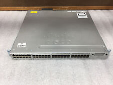 Cisco WS-C3850-48P-S Catalyst 3850 48 Ports PoE IP Base Switch *FACTORY RESET* picture