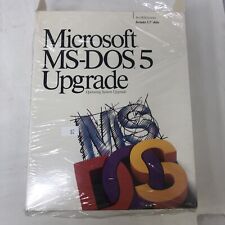 VINTAGE MICROSOFT MS-DOS 5 UPGRADE 5.25