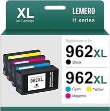 LEMERO 4 Pack Ink Cartridge Replacement for HP 962XL picture