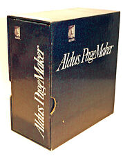Aldus PageMaker Version 3.0 full boxed set for Vintage Apple Macintosh Computer picture