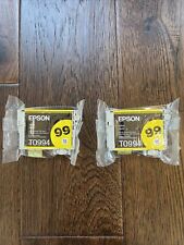 Epson 99 Ink Cartridges Two Yellow T0994 Genuine Open Box picture