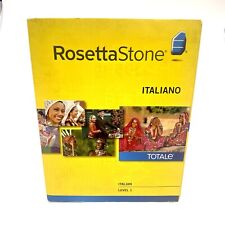 Rosetta Stone Learn Italian Language Totale Level 1 Version 4 picture