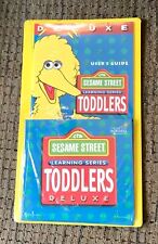NEW Sealed 1998 Sesame Street: Toddlers Deluxe PC Game 3 CD Learning Series Elmo picture