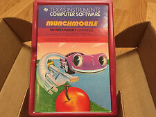 MUNCHMOBILE  (Munch Mobile)  Texas Instruments TI 99/4a Computer NEW CASE FRESH  picture