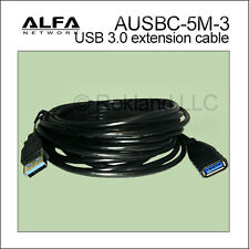 ALFA 16 ft USB 3.0 male/female type-A extension cable for AWUS036ACH AUSBC-5M-3  picture
