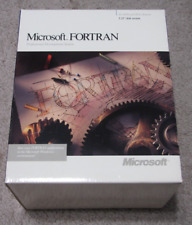 Vintage Microsoft Fortran v5.1 for DOS & OS/2 5.25” Disk Version w/ Manuals picture