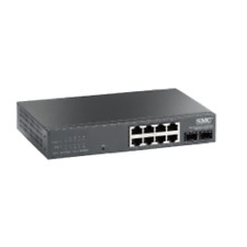 SMC Networks 8 Port 10/100/1000 Advanced Smart Switch plus 2 SFP uplink (SMCGS10 picture