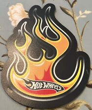 Hot Wheels Flaming Mouse Pad PC Vintage Early 2000s Rare HTF Collectible 7x5 picture