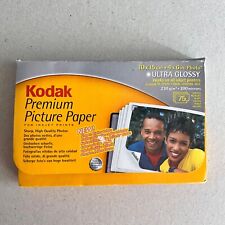 Kodak Premium Picture Paper Glossy Made in Canada Inkjet Vintage 2002 4x6 in picture