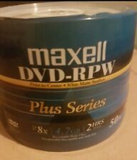 Maxell DVD RPW Plus Series 50 Pk New picture