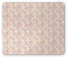 Ambesonne Floral Blossom Mousepad Rectangle Non-Slip Rubber picture