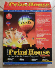 1996 Vintage Corel Print House Macintosh MacOS 7.5 Graphics Program CDFormat NOS picture