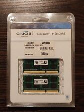 NIB Crucial by Micron Apple Mac Compatible Memory 8 GB (4GB x 2) Kit  picture