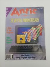 vintage Antic Atari Magazine May 1989 7th anniversary Vol 8 Atari Computers picture