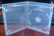 New 10 Pk CLEAR 12.5 mm VIVA ELITE Blu-Ray Case Single 1 Disc Storage Holder  picture