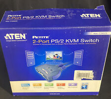 ATEN CS62S KVM-/USB-Switch Desktop Open Box Unused picture