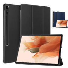 Smart Leather Case For Samsung Galaxy Tab S7 Plus S8+/S7 FE Tablet 12.4