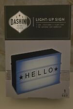 Dashing Fine Gifts Light-Up Sign Includes 1 light box + 84 letters & Symbols NEW picture