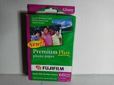 New Fujifilm Premium Plus Photo  Inkjet Paper, 60 Glossy Sheets, 4 x 6 inches picture