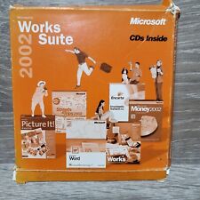 Microsoft Windows XP Works Suite 2002 Word Money Works Encarta Trips Picture PC picture