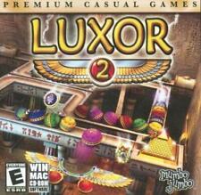 Luxor 2 PC MAC CD colored spheres pyramid strategic Egypt arcade puzzle game picture