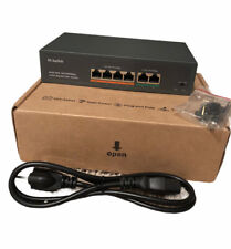 MokerLink 4 Port PoE Switch, 2 Gigabit Uplink, 802.3af/at PoE+ 100Mbps Plug&PLay picture