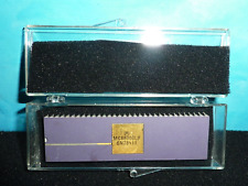 Motorola MC68000L8 Purple Ceramic/Gold DIP Collectible Microprocessor ~ picture