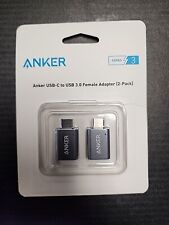 2 Pack Anker Type C Adapter USB-C to USB 3.0 Female Port Converter for MacBook picture