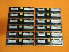 Lot of 12 Nanya NT4GT72U4ND1BD-3C 4GB 2Rx4 DDR2 PC2-5300F 667MHZ FB Ram (*) picture