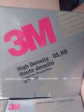 10 X 10 (100 diskettes) 3M High Density DS HD 3.5