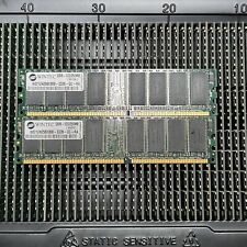 512MB 2x256MB PC-2700 WINTEC DDR-333 RAM MEMORY KIT WD1UN256X808-333B-QC-RA DDR1 picture