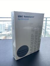 EMC RETROSPECT 7.7 SMALL BUSINESS SERVER STANDARD Backup & Recovery For Windows picture