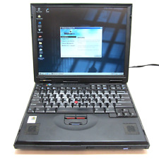 Vintage IBM Thinkpad 600x Windows 98 SE Laptop PIII 450MHz 128MB RAM 40GB HDD picture