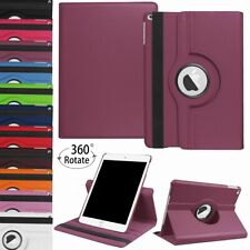 For iPad 6th 5th Gen 9.7 inch Leather 360° Rotating Smart Flip Stand Slim Case picture