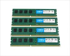 Crucial 16GB 4x4GB PC3-12800 Non-ECC DDR3-1600 Desktop Memory RAM picture