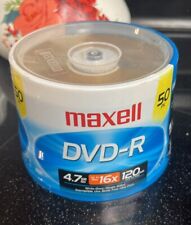 Maxell DVD-R 4.7 16x 120 Min 50 Pack. New picture