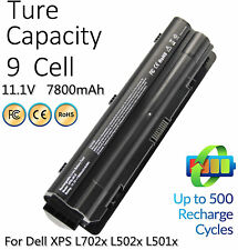 R795x XPS L702x L502x L501x Battery For Dell XPS 17 15 14 L701x L401X 7800mAh picture