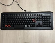 SteelSeries Apex M800 Keyboard | Black | Rare Keycaps | FOR PARTS picture